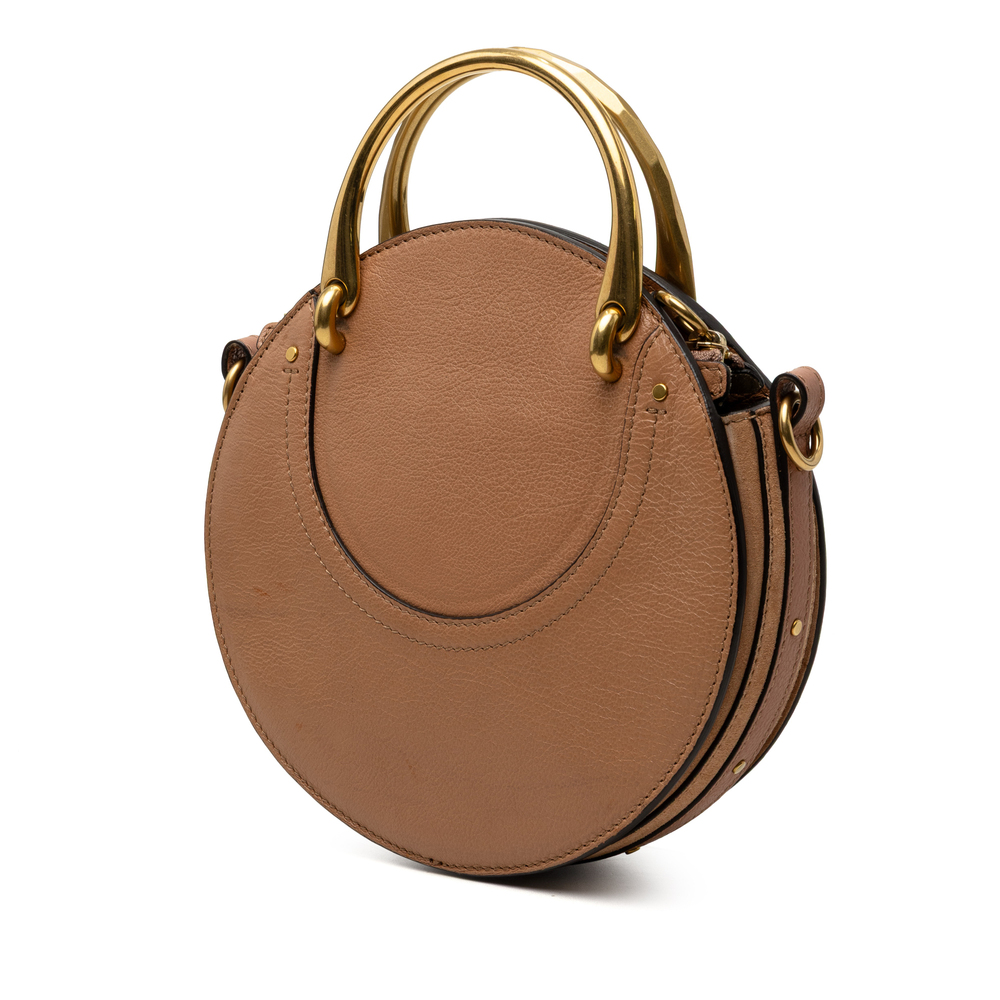 Pre-Loved Chloé Small Calfskin and Suede Pixie Satchel - Picture 2 of 6